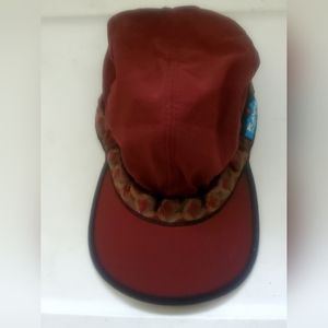 90's Vintage Kavu Burgundy Red hiking hat